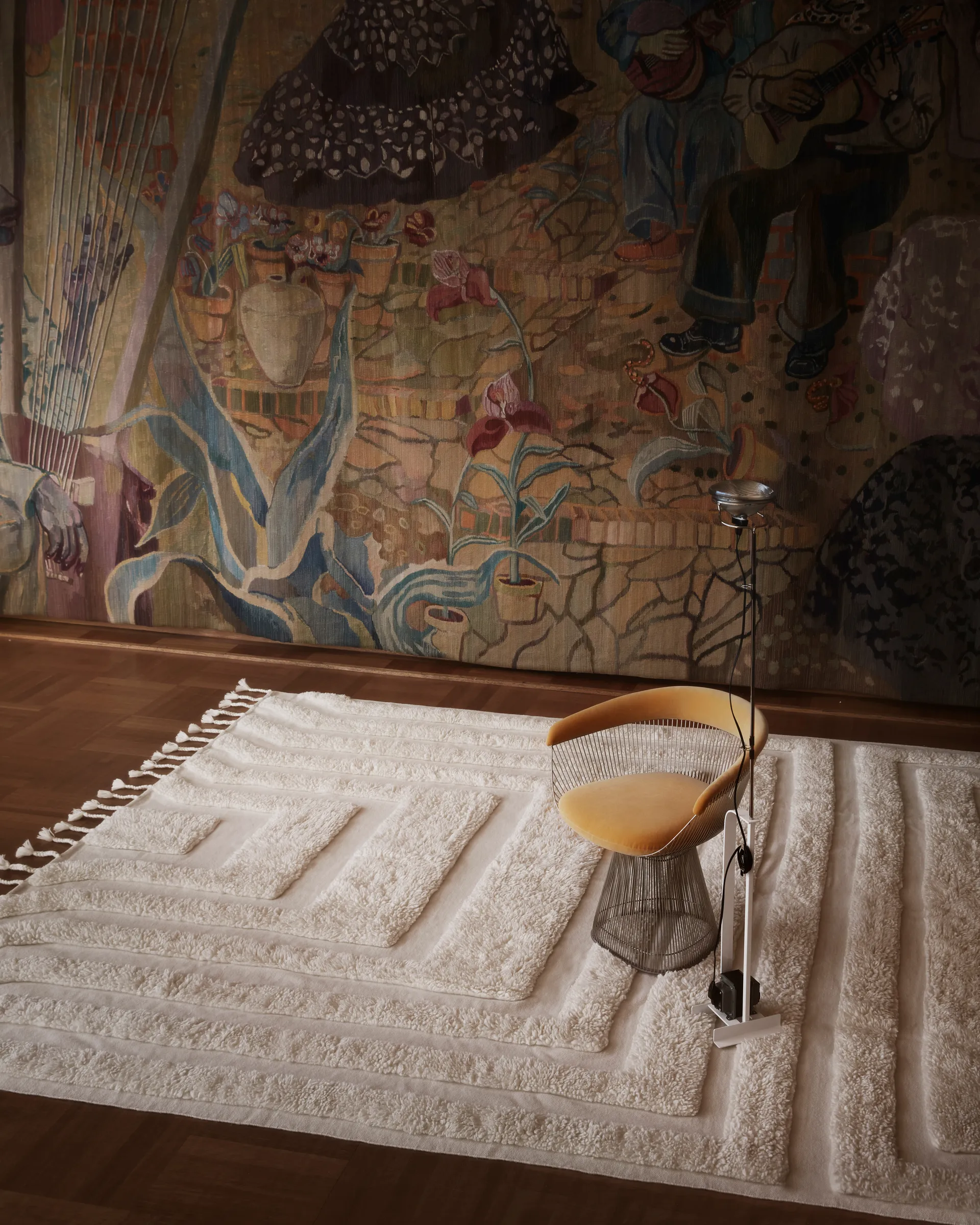 Kask 울 카페트 300x400 cm, Offwhite Tinted | 틴티드