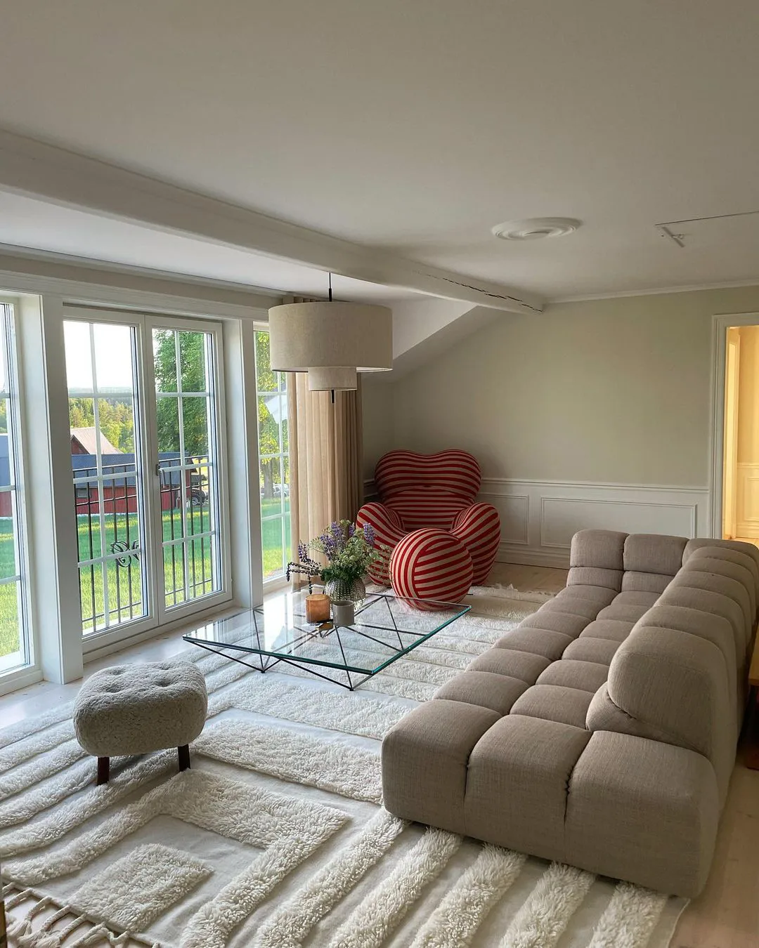 Kask 울 카페트 300x400 cm, Offwhite Tinted | 틴티드