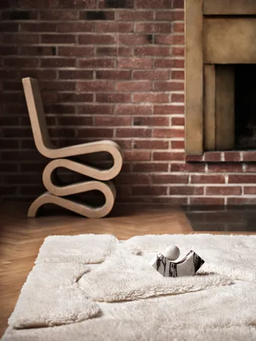 Kullin 울 카페트 170x240 cm - Offwhite - Tinted | 틴티드