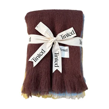 Lovstrand 울 스로우 130x170 cm - Brown-multi - Tinted | 틴티드