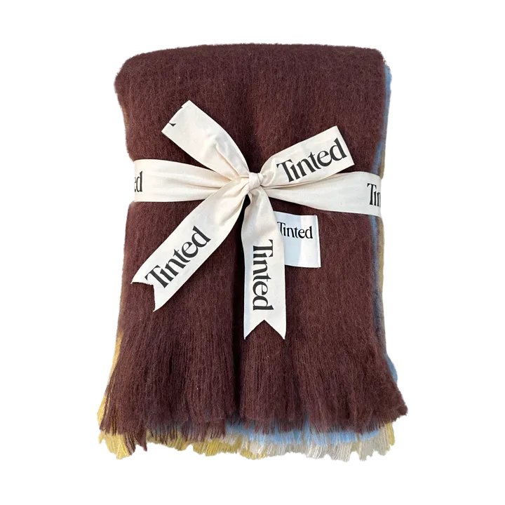 Lovstrand 울 스로우 130x170 cm - Brown-multi - Tinted | 틴티드