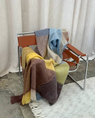 Lovstrand 울 스로우 130x170 cm - Brown-multi - Tinted | 틴티드