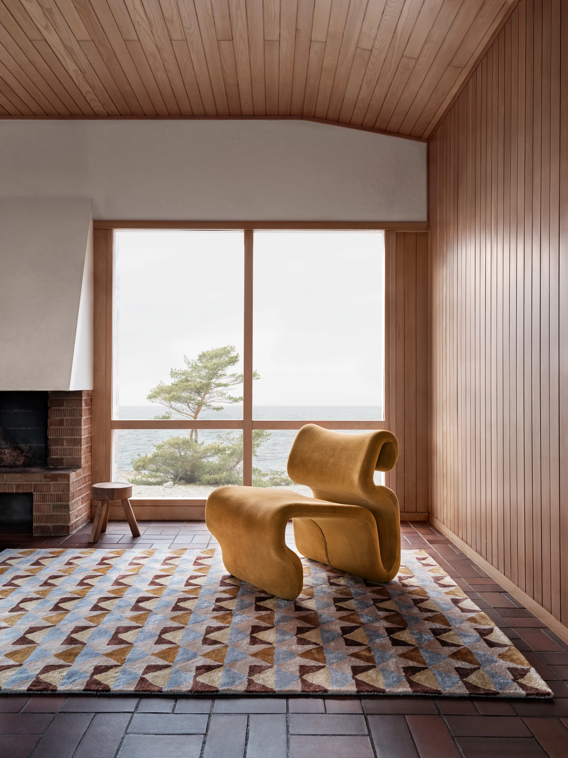 Mellin 비스코스 카페트 200x300 cm, Multi Tinted | 틴티드