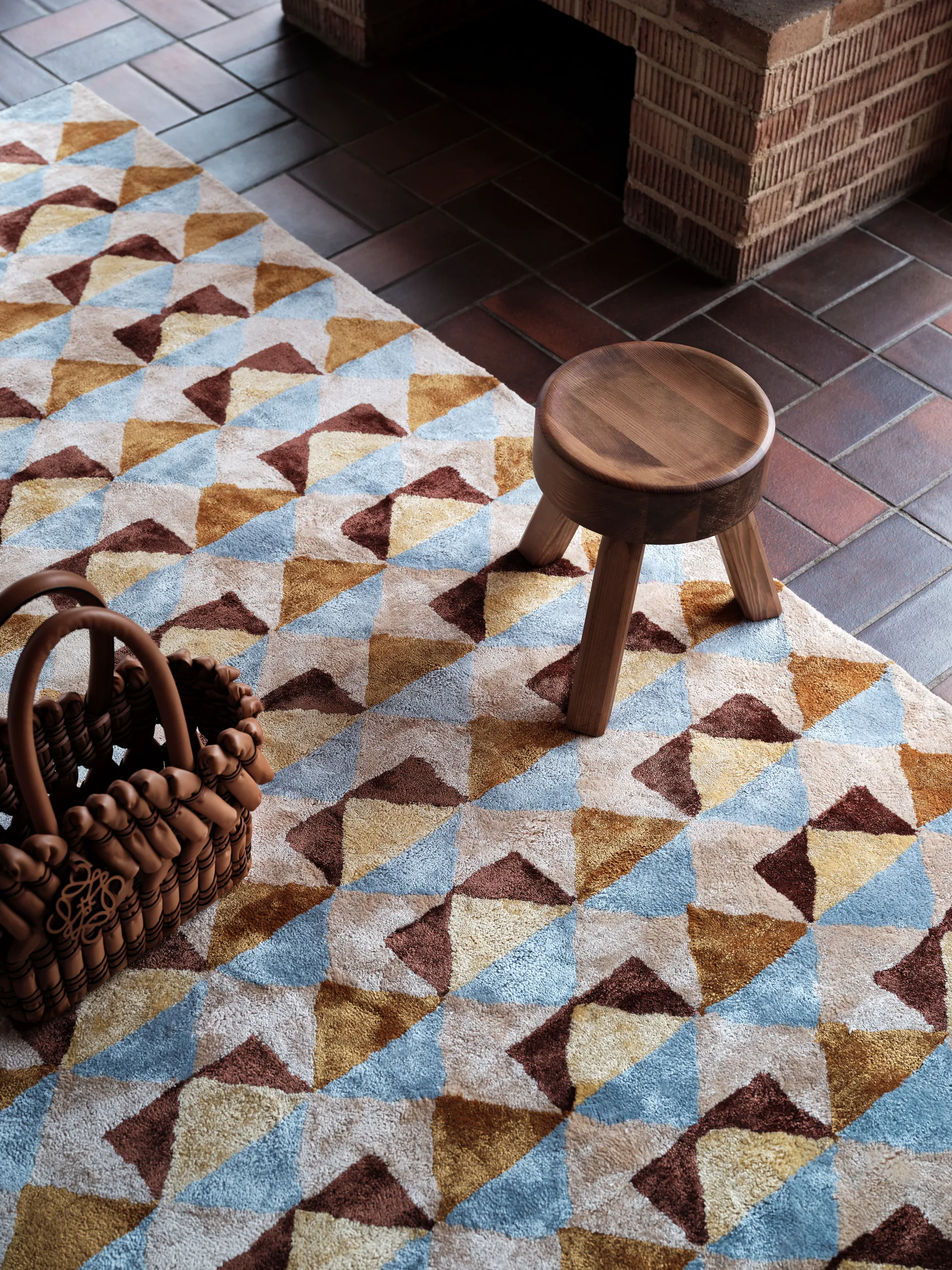 Mellin 비스코스 카페트 200x300 cm, Multi Tinted | 틴티드