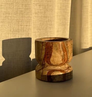 다할 보울 - Red stone - Tinted | 틴티드