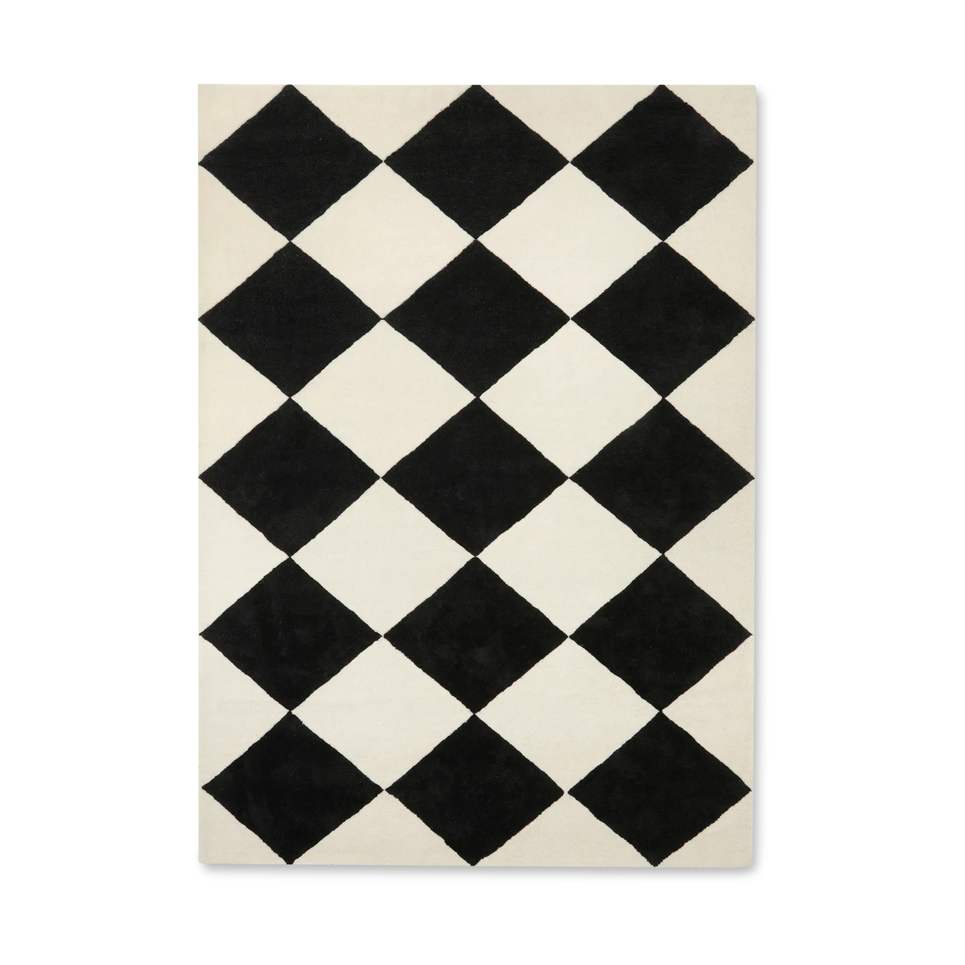 Tenman 울 카페트 170x240 cm, Black-white Tinted | 틴티드