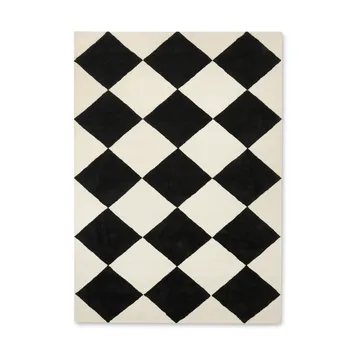 Tenman 울 카페트 170x240 cm - Black-white - Tinted | 틴티드