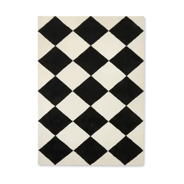 Tenman 울 카페트 200x300 cm - Black-white - Tinted | 틴티드