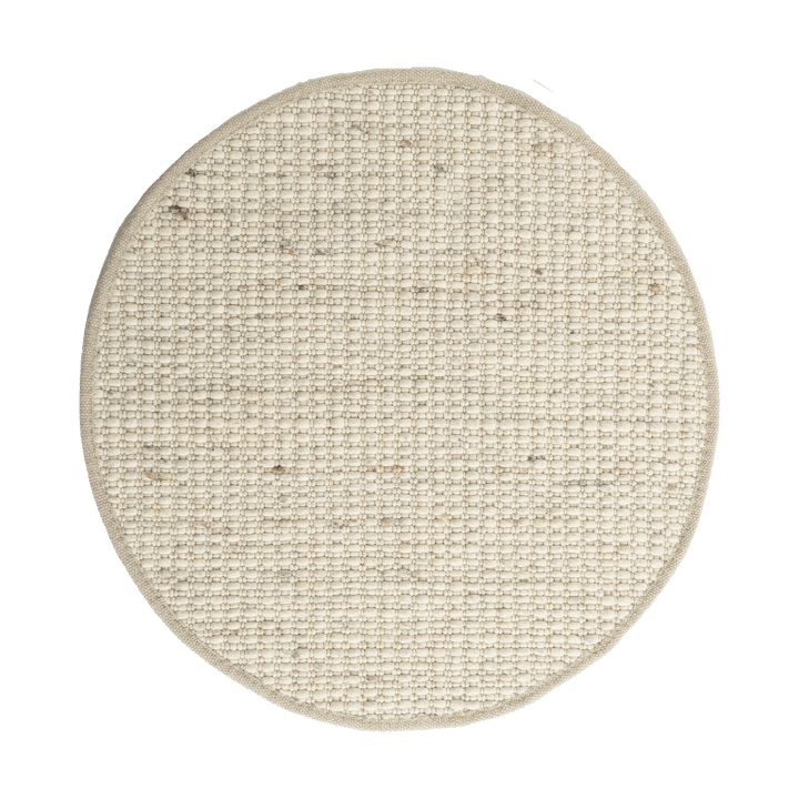 그린란드 스위프트 라운드 러그 - Natural white no. 11, Ø200 cm - Tisca | 티스카