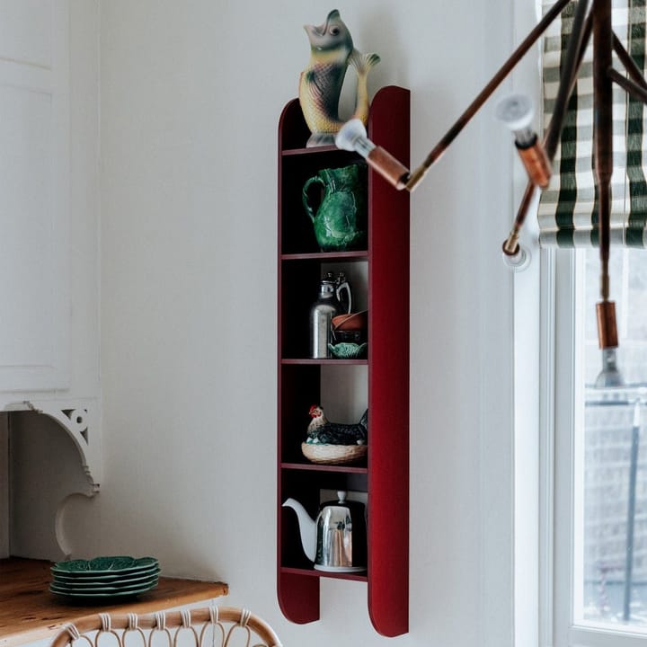 플라노어 벽 선반 27x128 cm, Burgundy TÔNN furniture | 톤 퍼니처