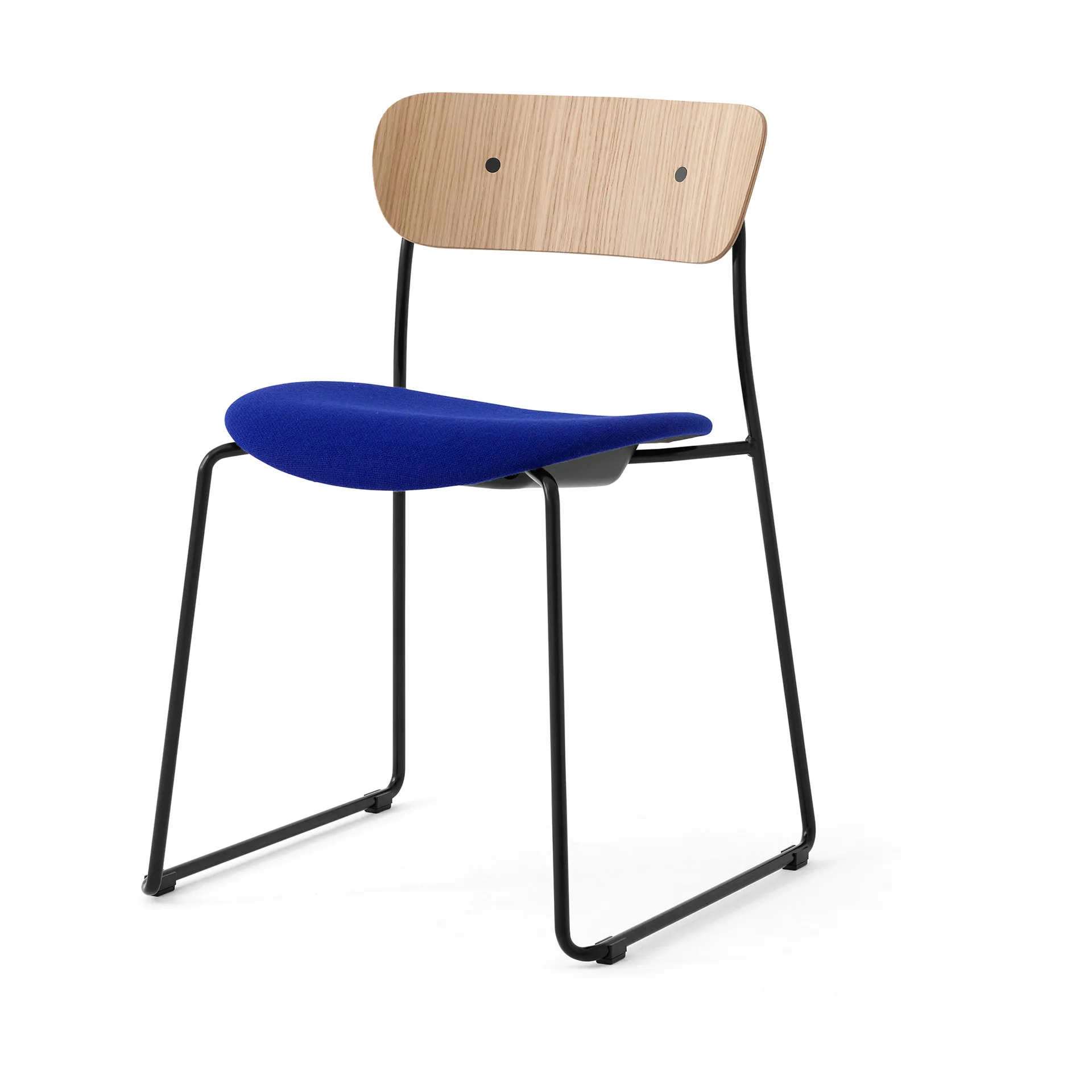 파빌리온 AV52 체어 업홀스터드 시트, Black-Hallingdal 0753 &Tradition | 앤트레디션