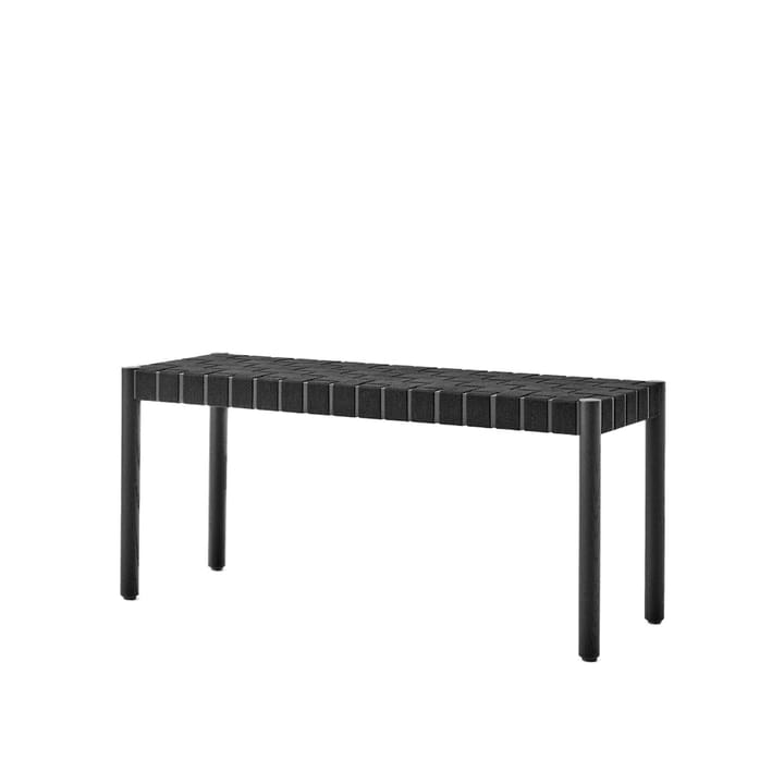 Betty TK4 벤치 - Black. black braided linen seat - &Tradition | 앤트레디션