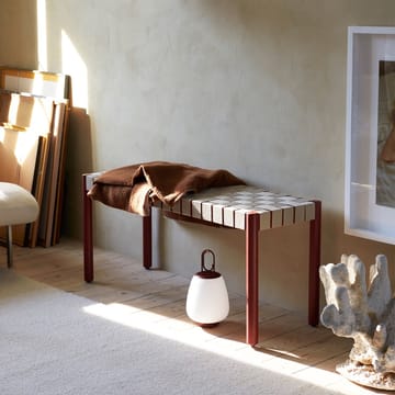 Betty TK4 벤치 - Oak. natural braided linen seat - &Tradition | 앤트레디션