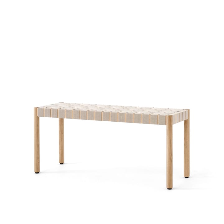 Betty TK4 벤치 - Oak. natural braided linen seat - &Tradition | 앤트레디션