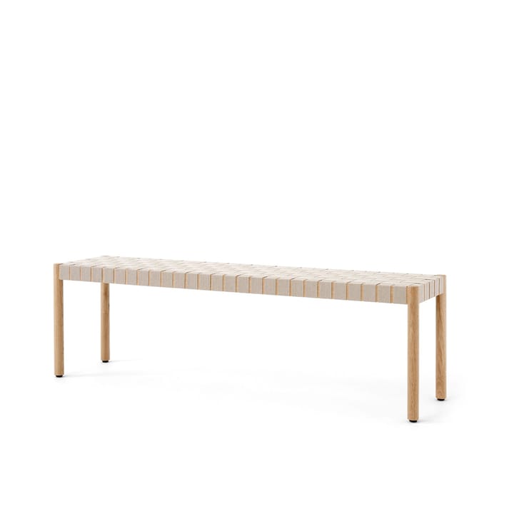 Betty TK5 벤치 - Oak. natural braided linen seat - &Tradition | 앤트레디션