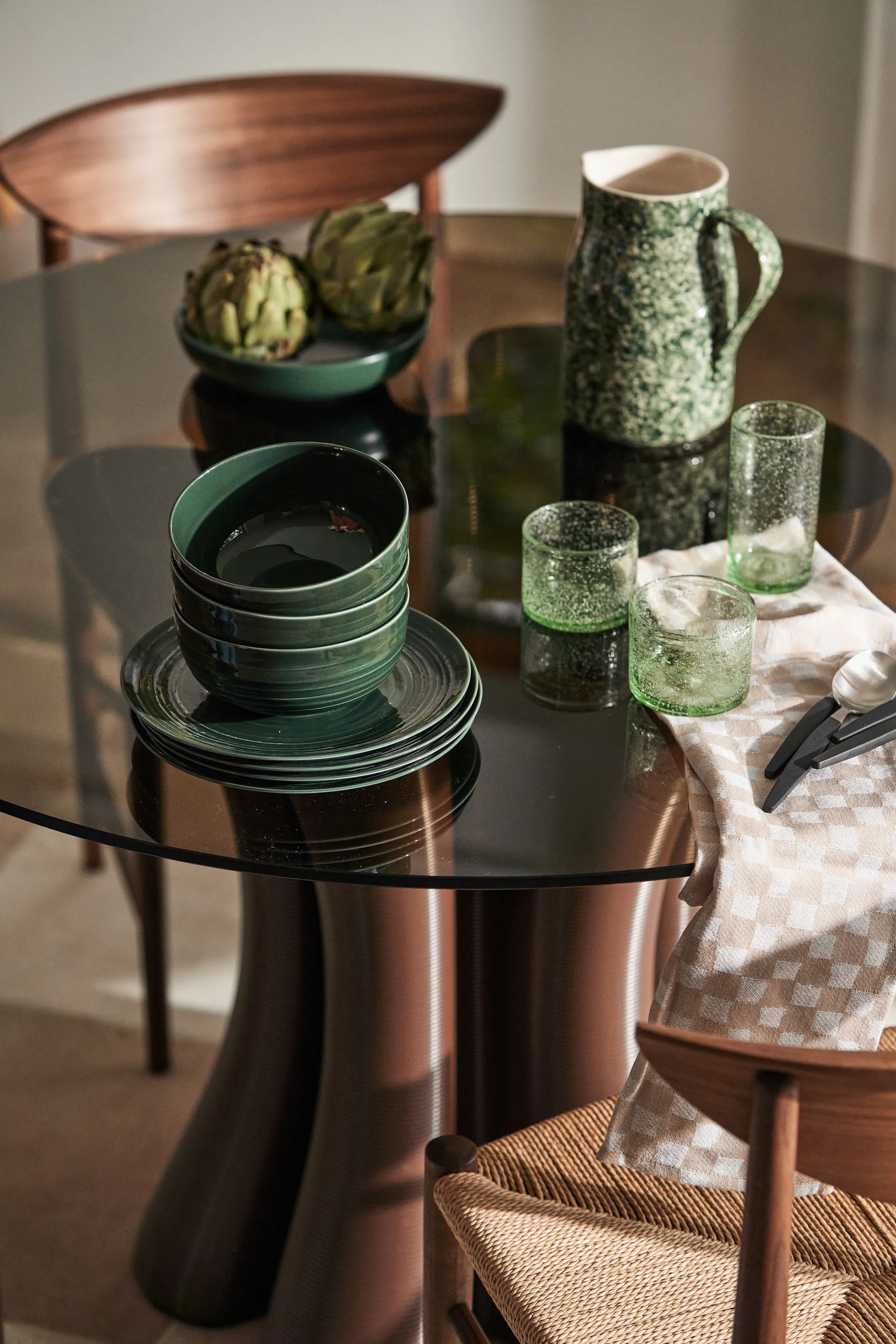 드로운 의자 HM3, Walnut &Tradition | 앤트레디션