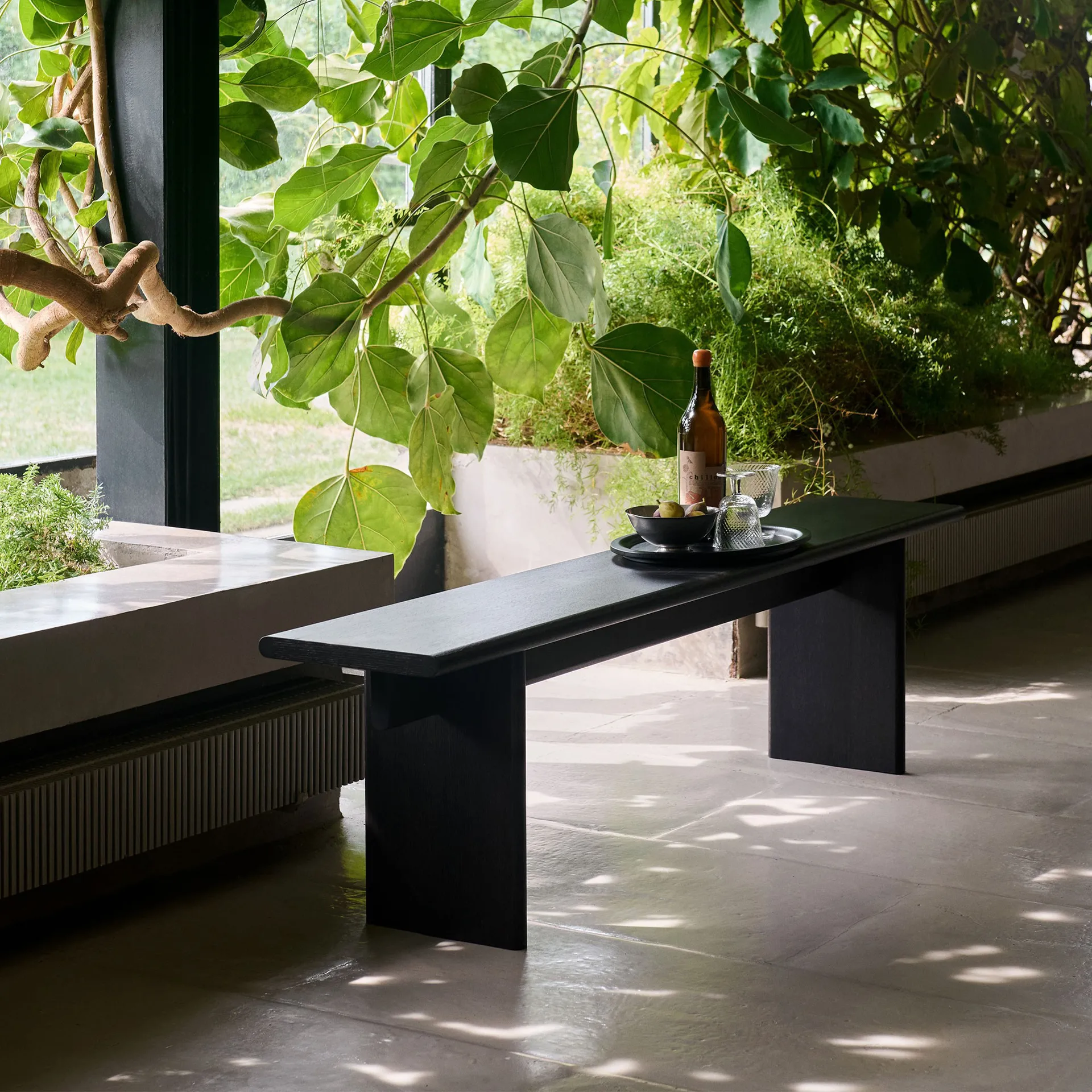 이타 OS5 벤치 170 cm, Dark stained oak &Tradition | 앤트레디션