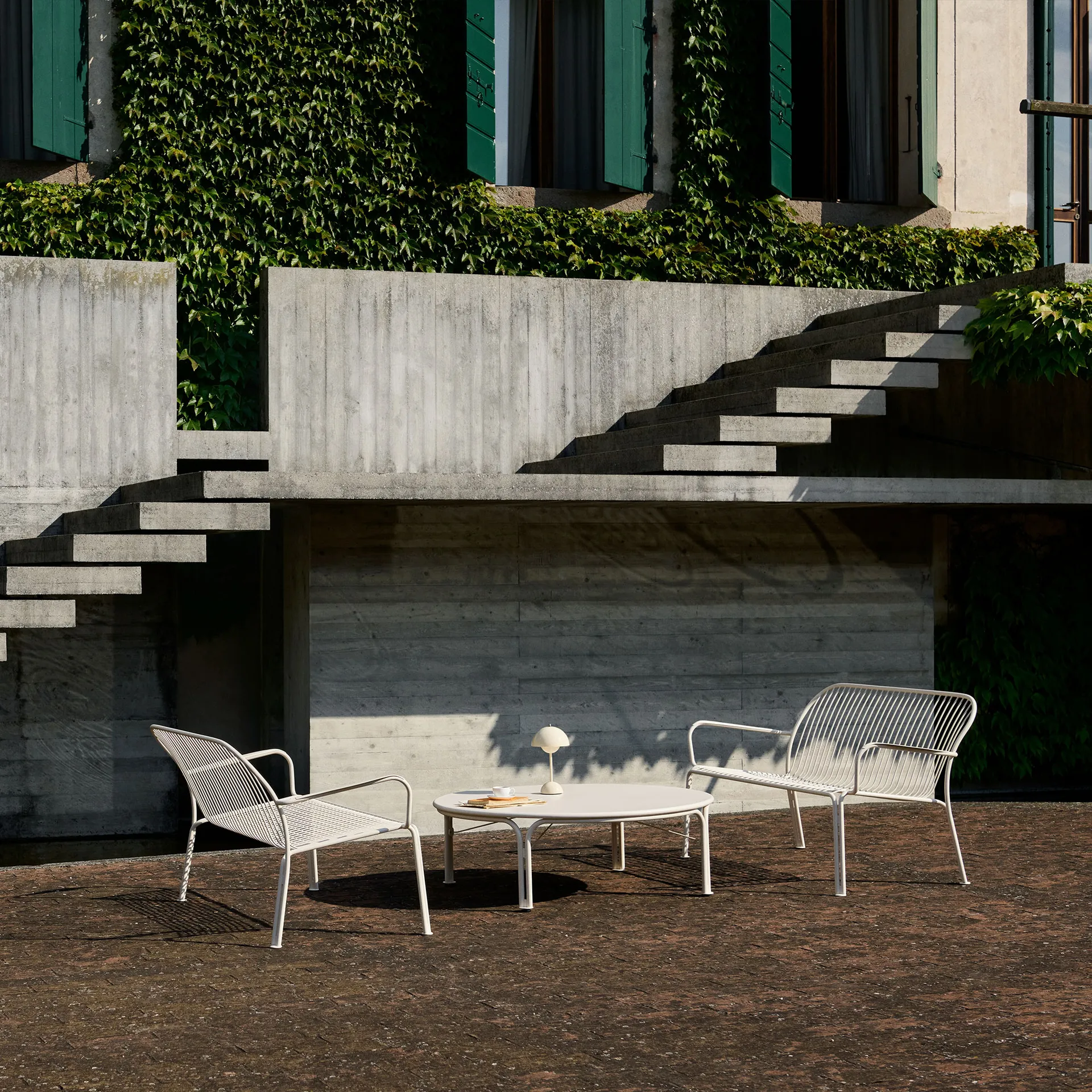 토르발드 SC109 커피 테이블, Ivory, Ø115 cm &Tradition | 앤트레디션