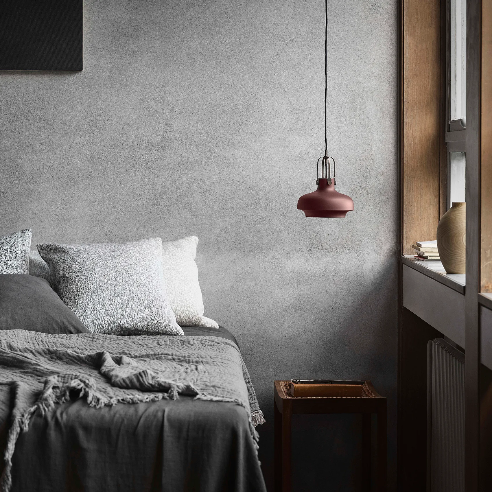 콜렉트 쿠션 SC28 부클레 50x50 cm, ivory (white) &Tradition | 앤트레디션