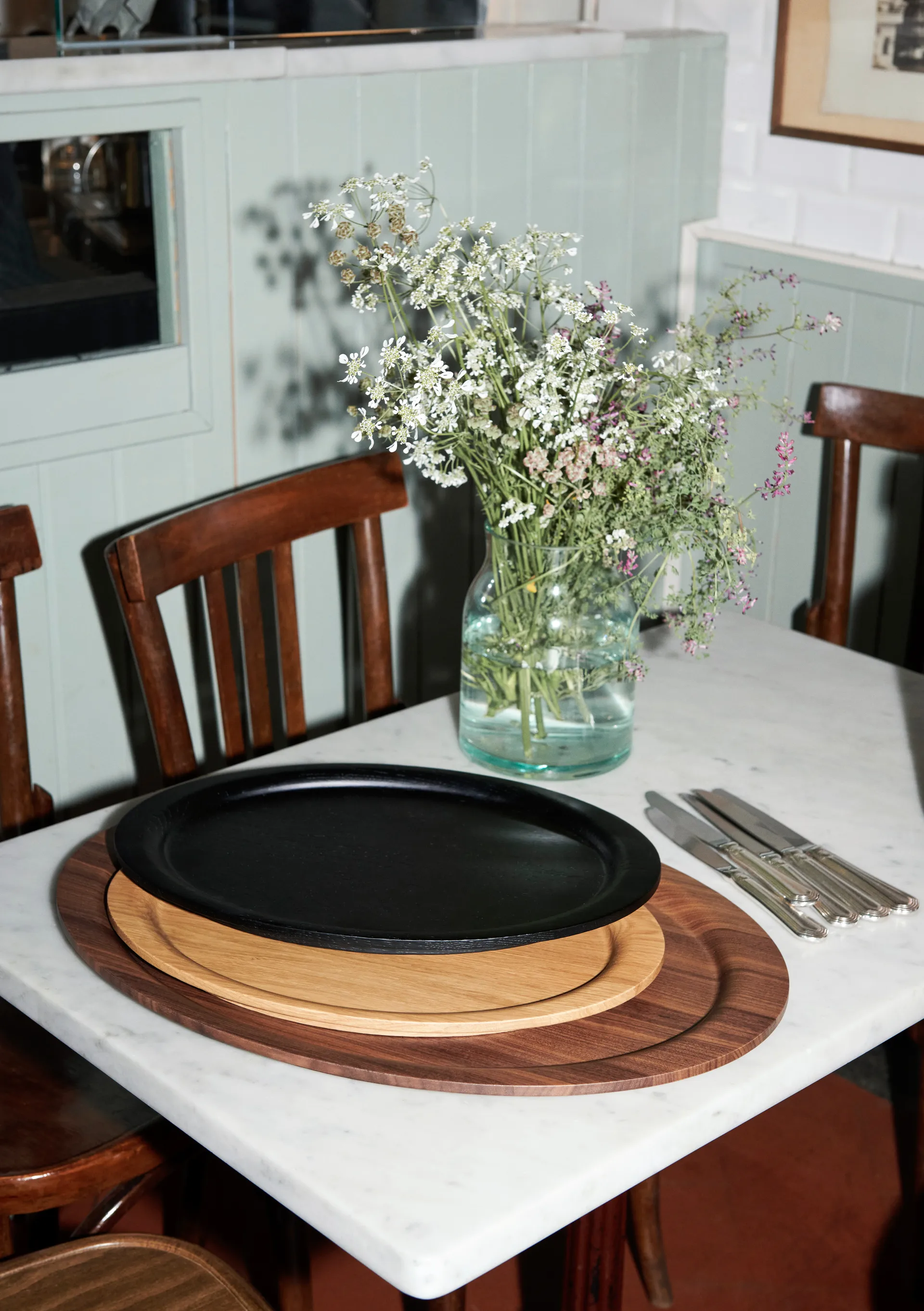 콜렉트 SC65 트레이 38 cm, Black stained oak &Tradition | 앤트레디션