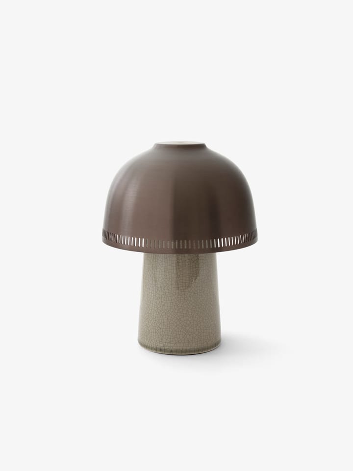 라쿠 SH8 무선 테이블 조명, Beige, grey & bronze &Tradition | 앤트레디션