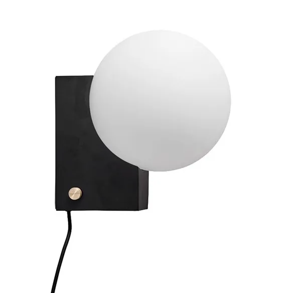 저니 벽 & 테이블 조명 SHY1, black &Tradition | 앤트레디션