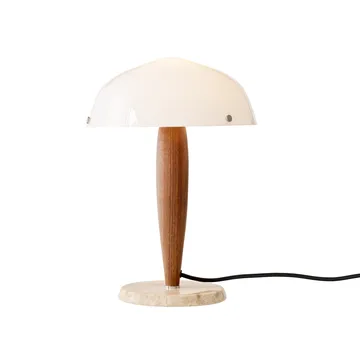 헤르만 SHY3 테이블 조명 - walnut & cream marble, textile cord - &Tradition | 앤트레디션