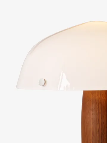 헤르만 SHY3 테이블 조명 - walnut & cream marble, textile cord - &Tradition | 앤트레디션