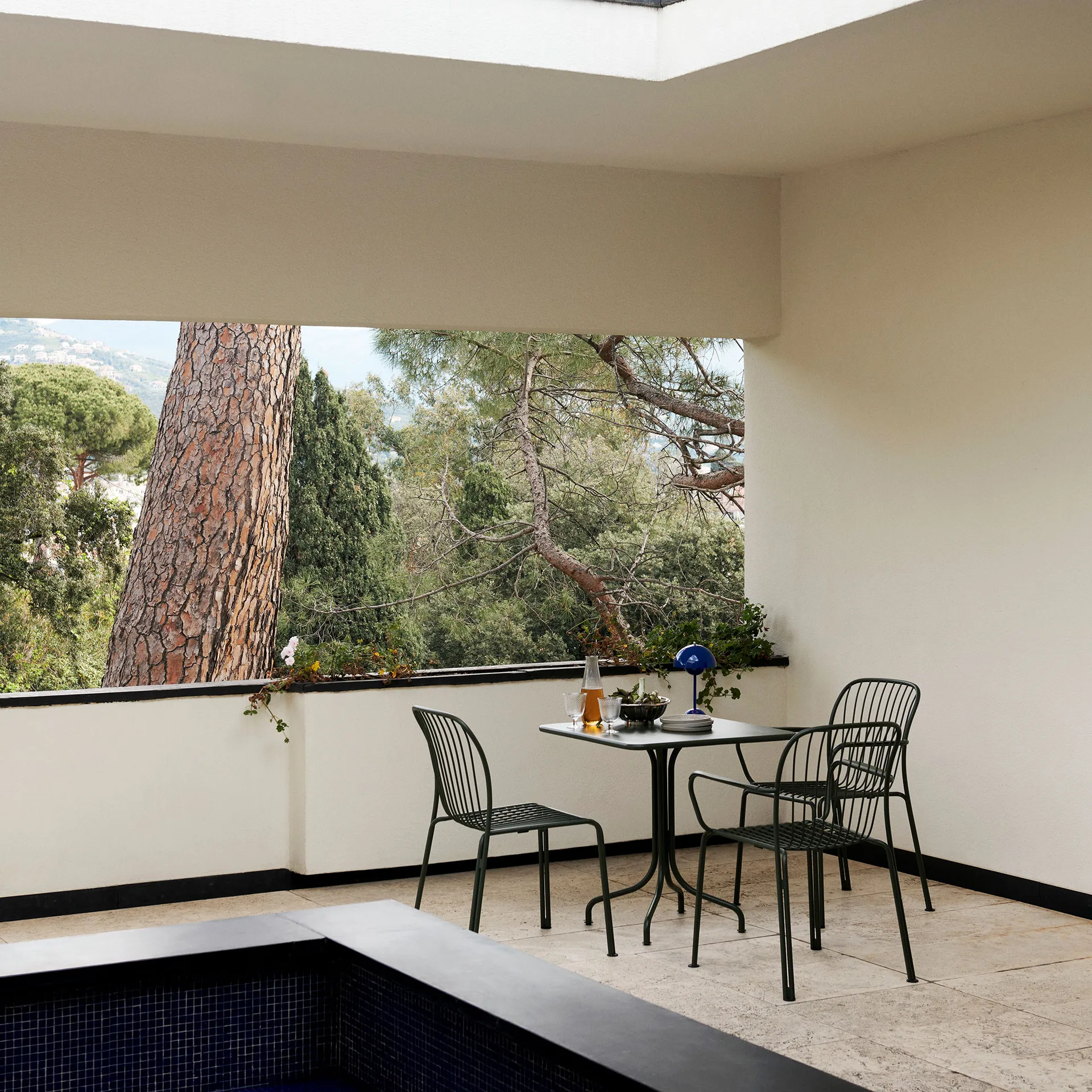 Thorvald SC97 커피 테이블 70x70 cm, Bronze green &Tradition | 앤트레디션