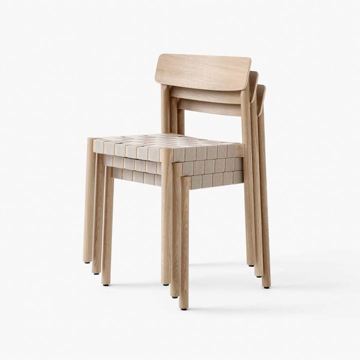 베티 TK1 스툴, Oak, natural braided linen band seat &Tradition | 앤트레디션