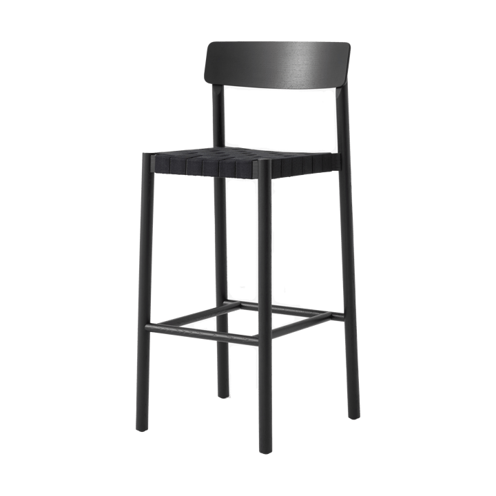 베티 TK15 바 체어 75 cm - Black lacquered ash-black linen - &Tradition | 앤트레디션