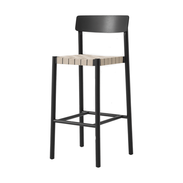 베티 TK15 바 체어 75 cm - Black lacquered ash-natural linen - &Tradition | 앤트레디션