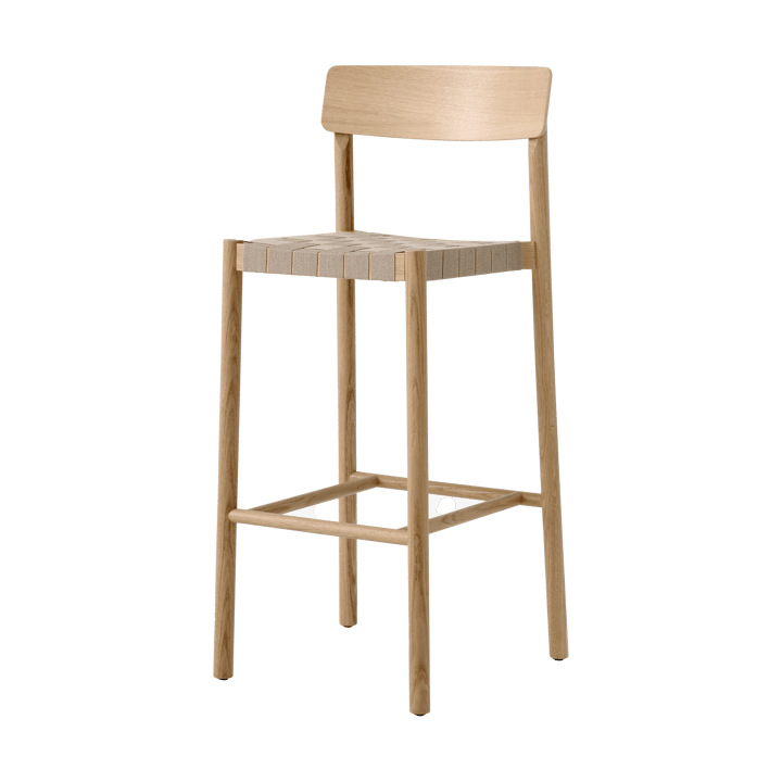 베티 TK15 바 체어 75 cm - Laquered solid oak-natural linen - &Tradition | 앤트레디션