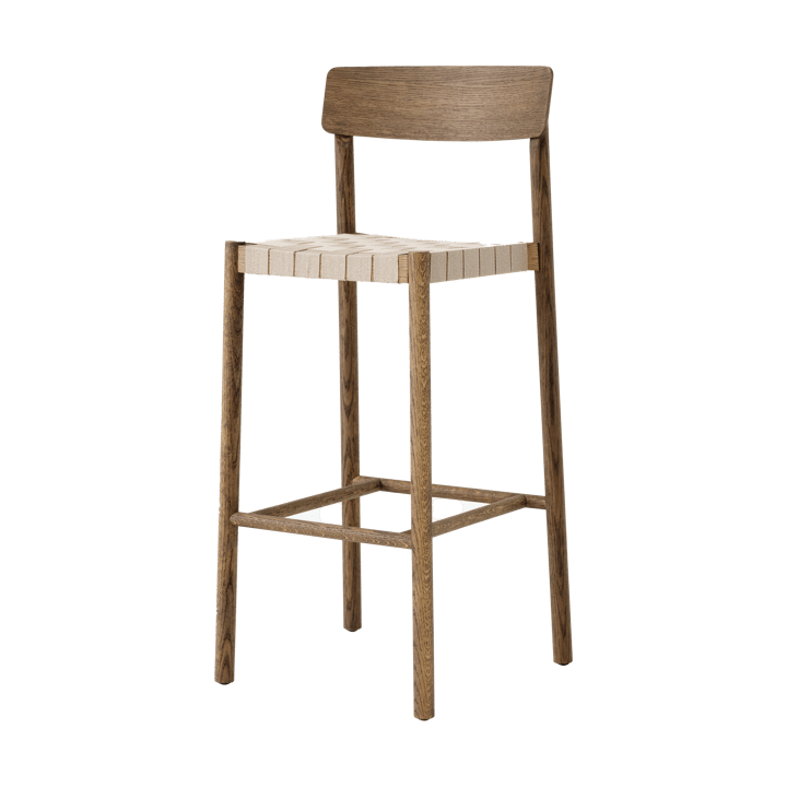 베티 TK15 바 체어 75 cm - Smoked oiled oak-natural linen - &Tradition | 앤트레디션