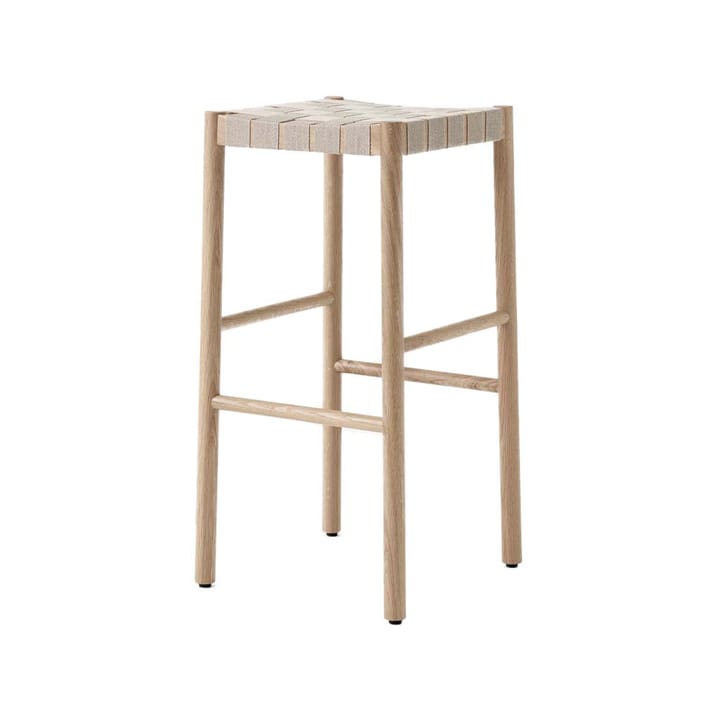 베티 TK8 바 스툴 - Oak, natural braided linen band seat - &Tradition | 앤트레디션