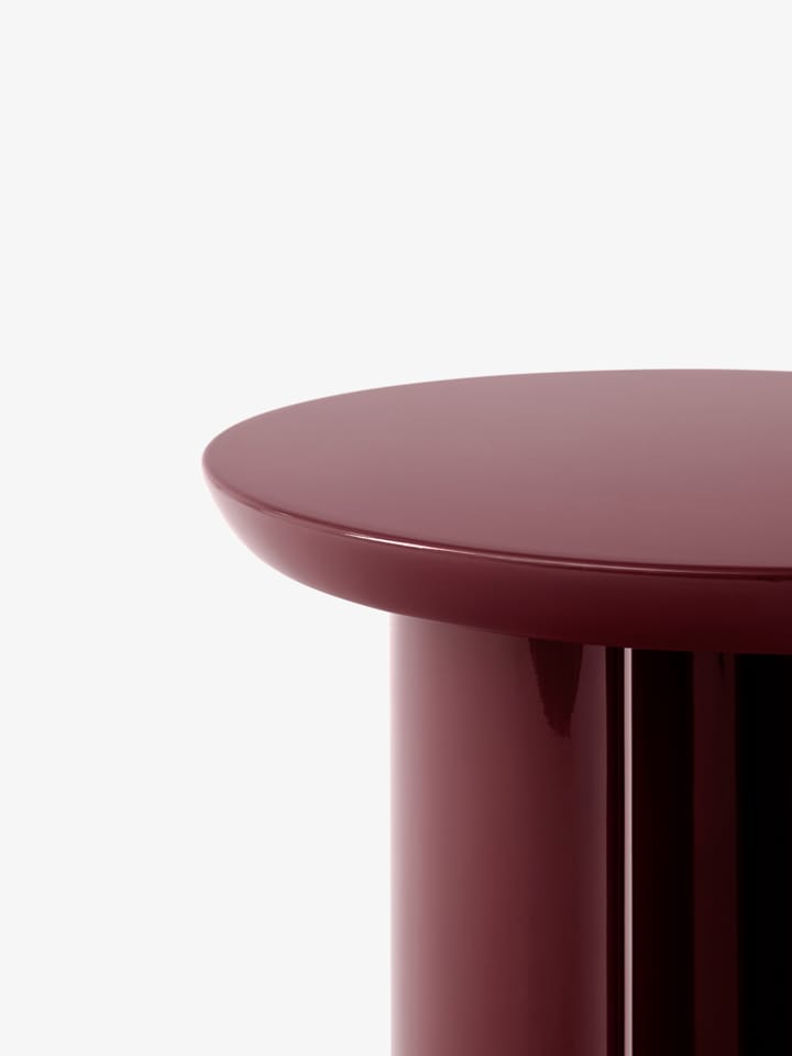 Tung JA3 사이드 테이블, burgundy red &Tradition | 앤트레디션