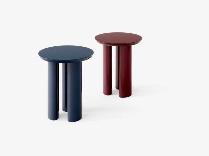 Tung JA3 사이드 테이블, burgundy red &Tradition | 앤트레디션