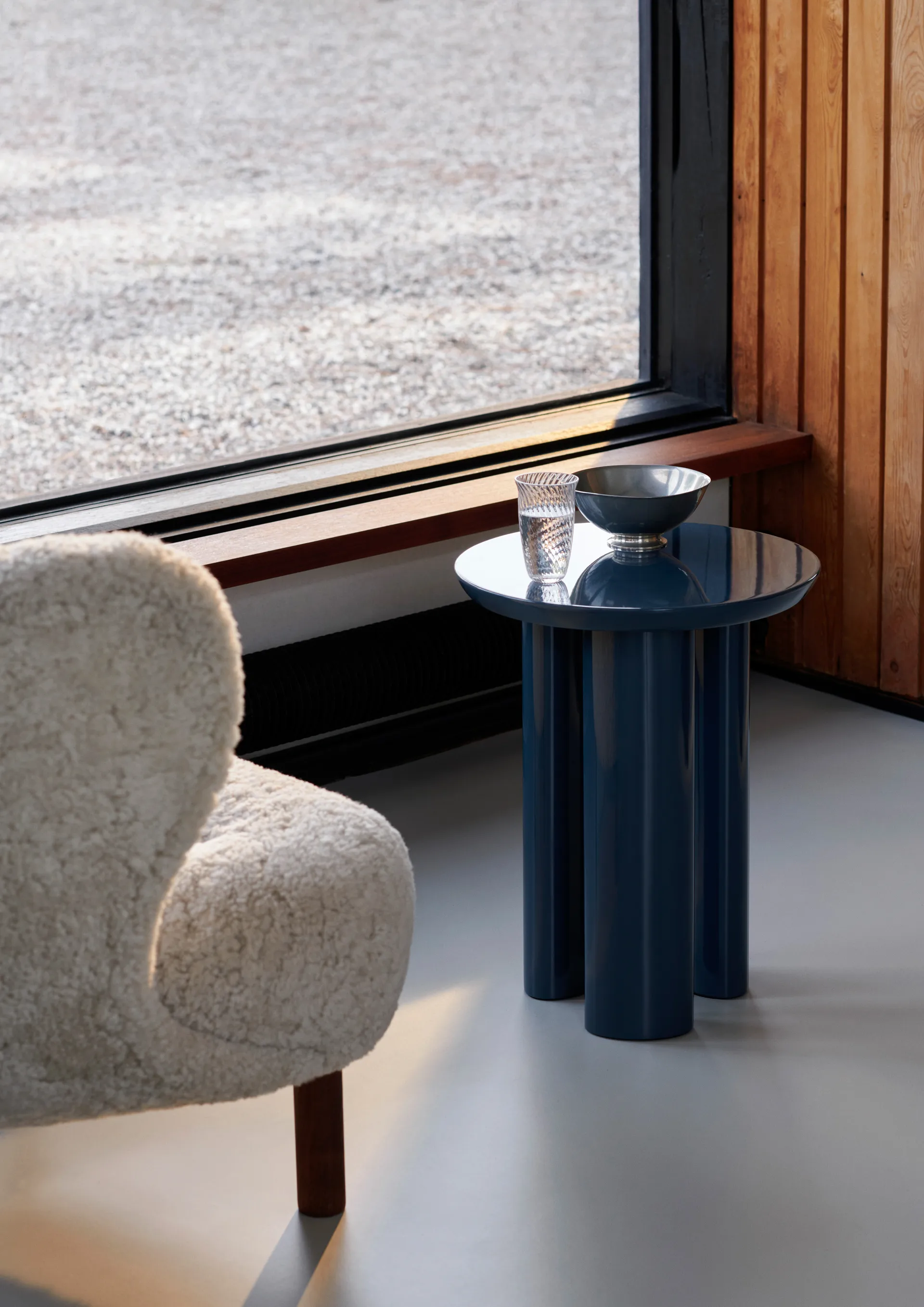 Tung JA3 사이드 테이블, Steel blue &Tradition | 앤트레디션