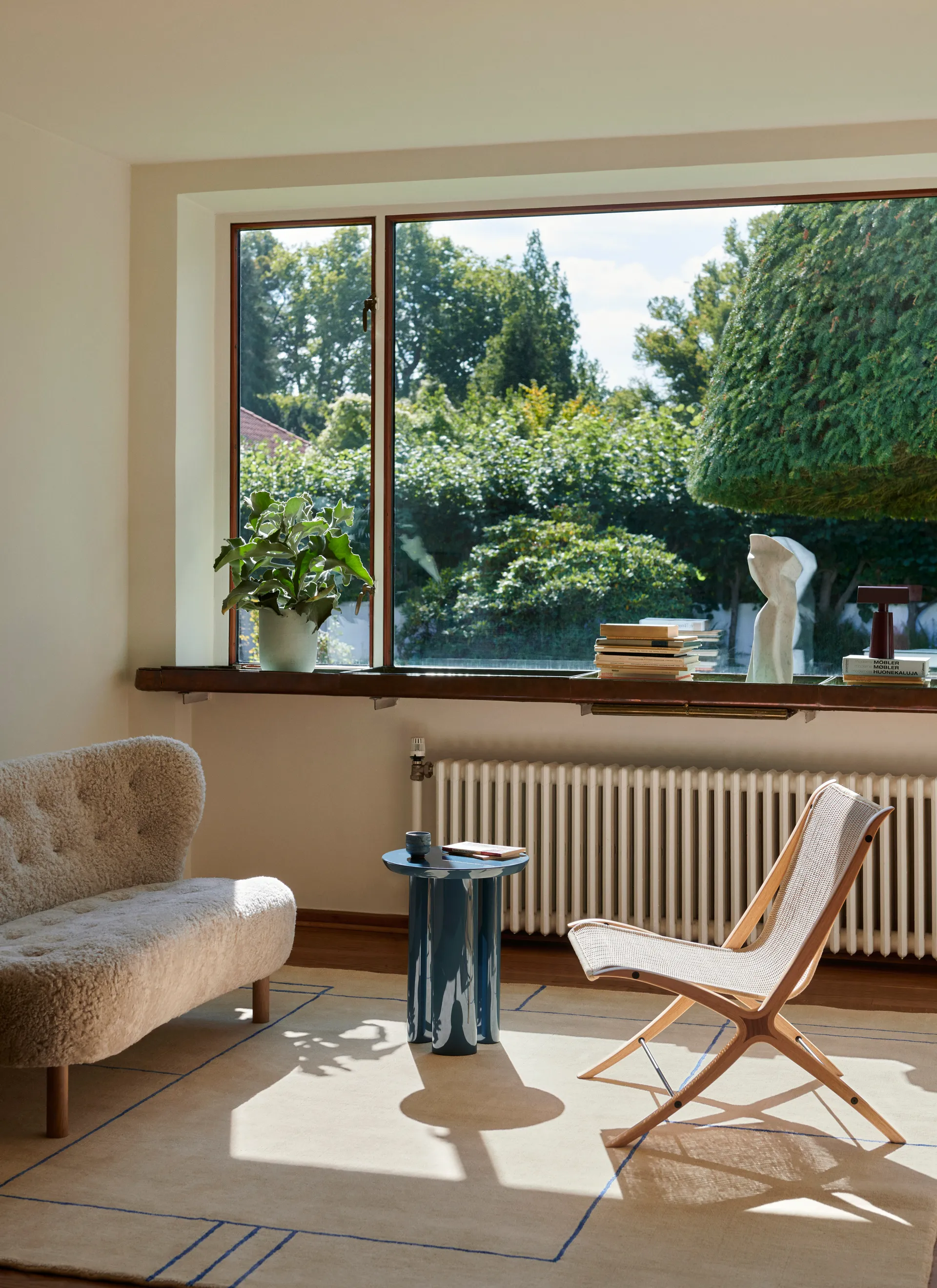 Tung JA3 사이드 테이블, Steel blue &Tradition | 앤트레디션