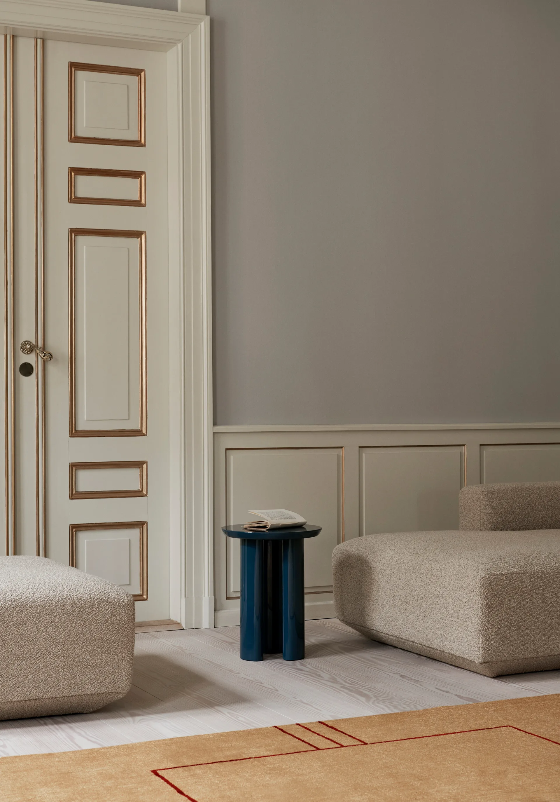 Tung JA3 사이드 테이블, Steel blue &Tradition | 앤트레디션