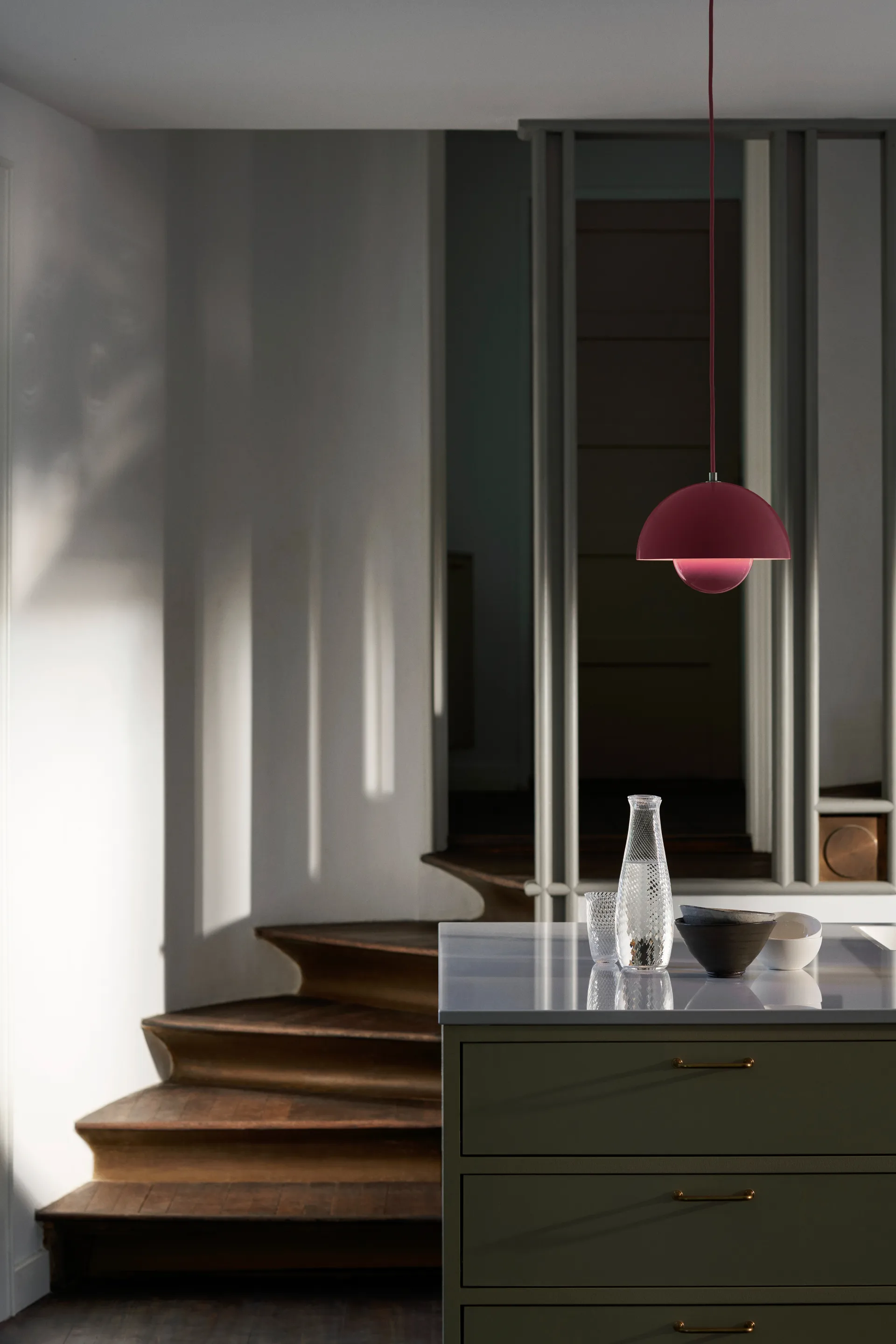 플라워팟 VP1 펜던트 조명, Tangy pink &Tradition | 앤트레디션