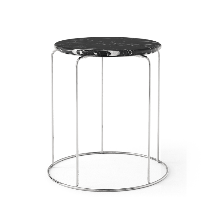 와이어 스툴 VP11 테이블탑 Ø38 cm, Marble Nero Marquina &Tradition | 앤트레디션