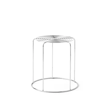 와이어 VP11 라운드 스툴 - Stainless steel, Ø44x42 cm - &Tradition | 앤트레디션