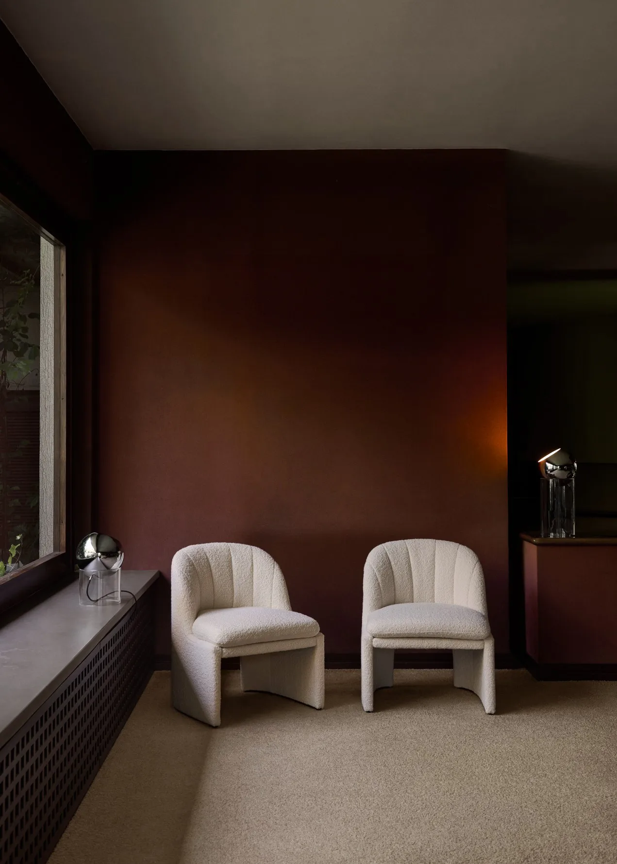 토판 VP13 테이블 조명 31.5 cm, Clear-chrome plated &Tradition | 앤트레디션