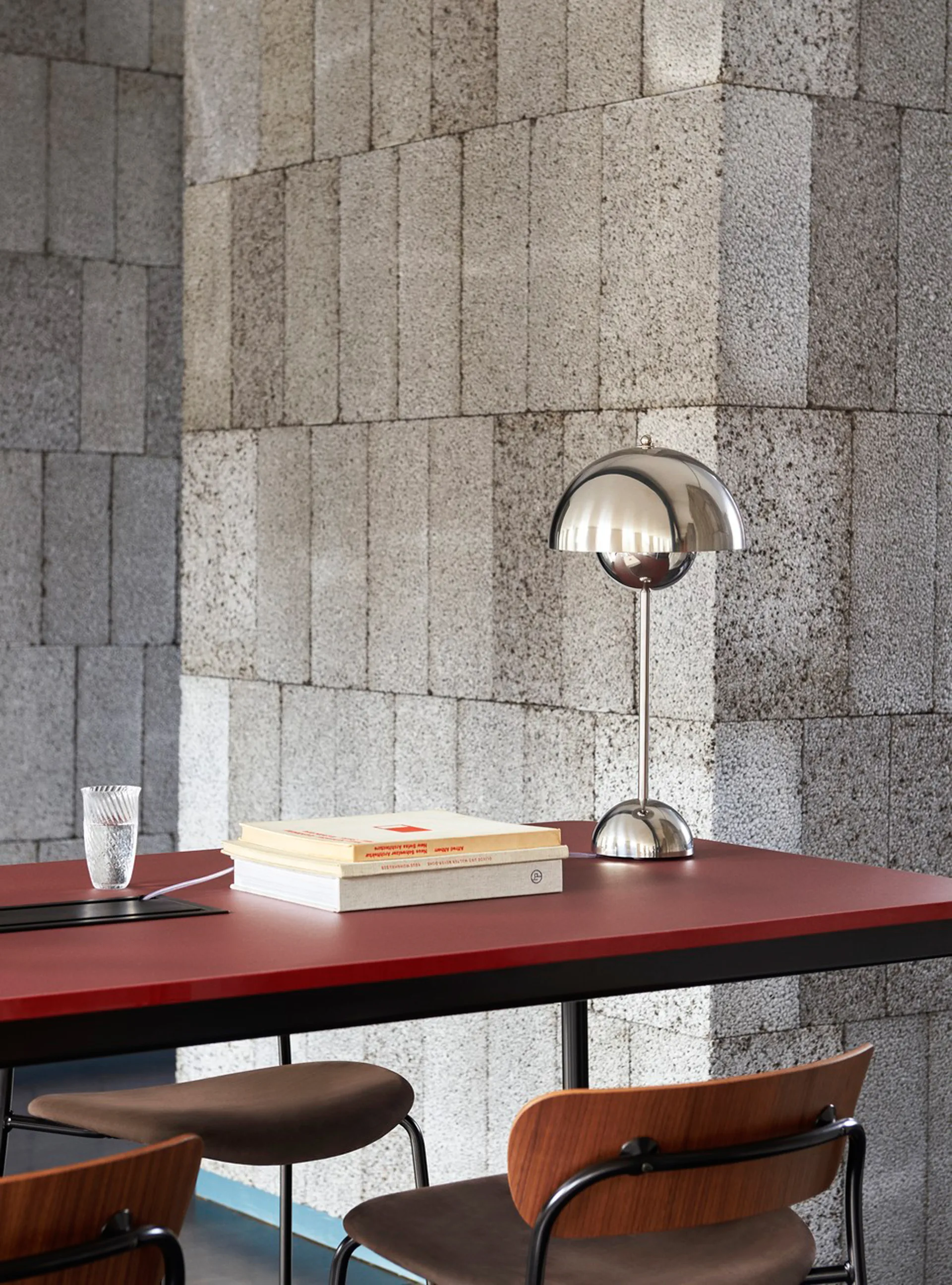 플라워팟 VP3 테이블 조명, Chrome-plated &Tradition | 앤트레디션