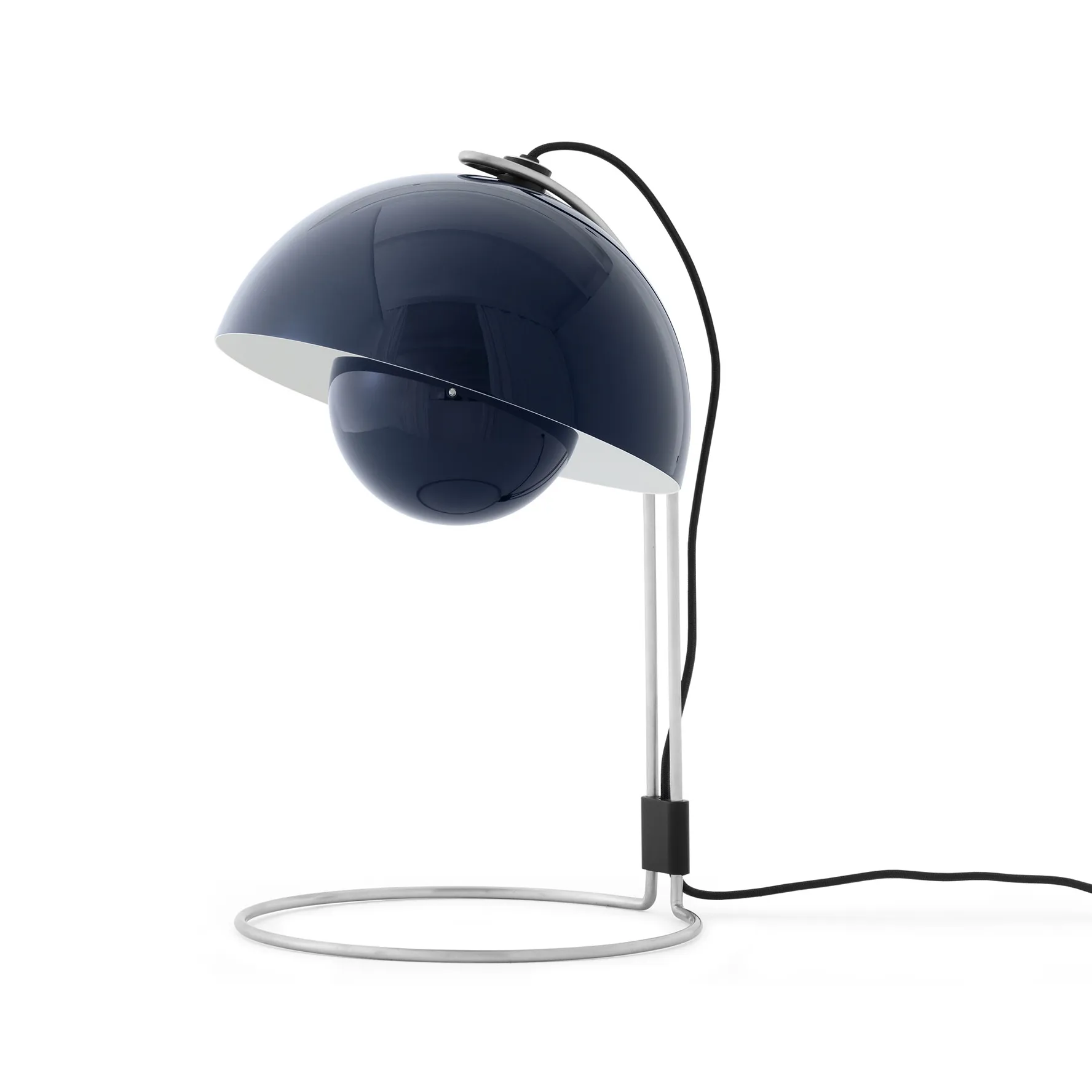 플라워팟 VP4 테이블 조명, Steel blue &Tradition | 앤트레디션