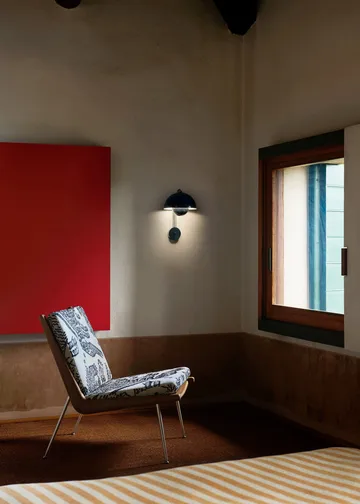 플라워팟 VP8 벽 조명 - Steel blue - &Tradition | 앤트레디션