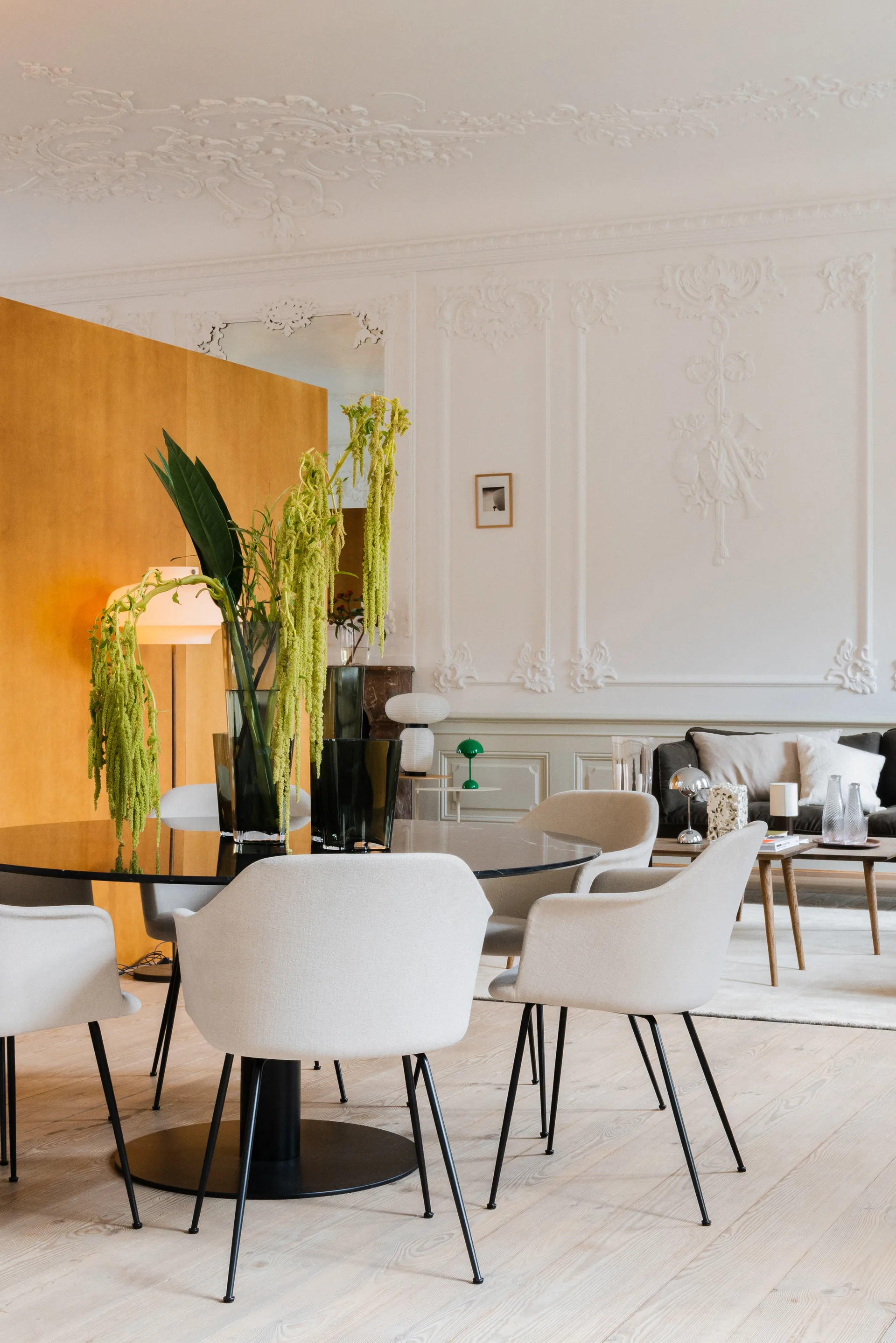 플라워팟 VP9 무선 테이블 조명, Signal green &Tradition | 앤트레디션