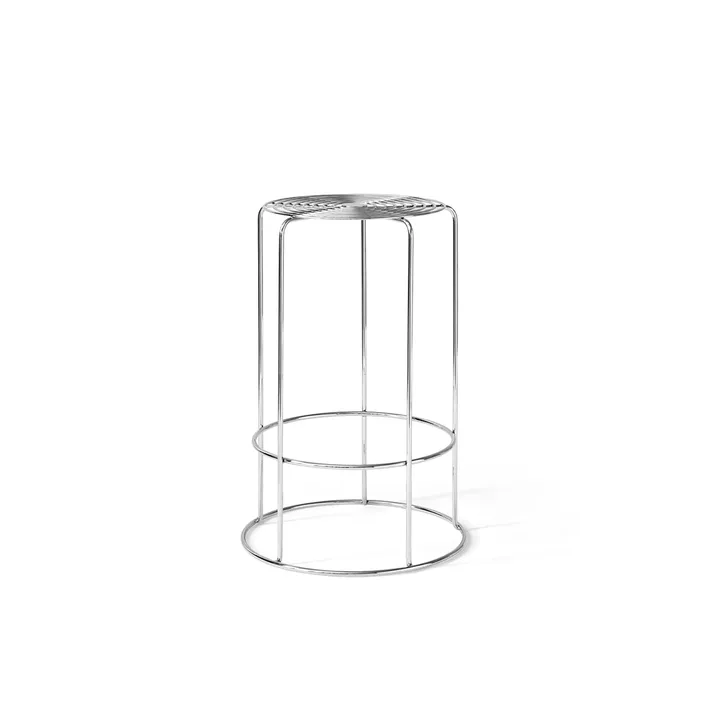 Wire VP15 바 스툴 - 스테인레스 스틸, 65 cm - &Tradition | 앤트레디션
