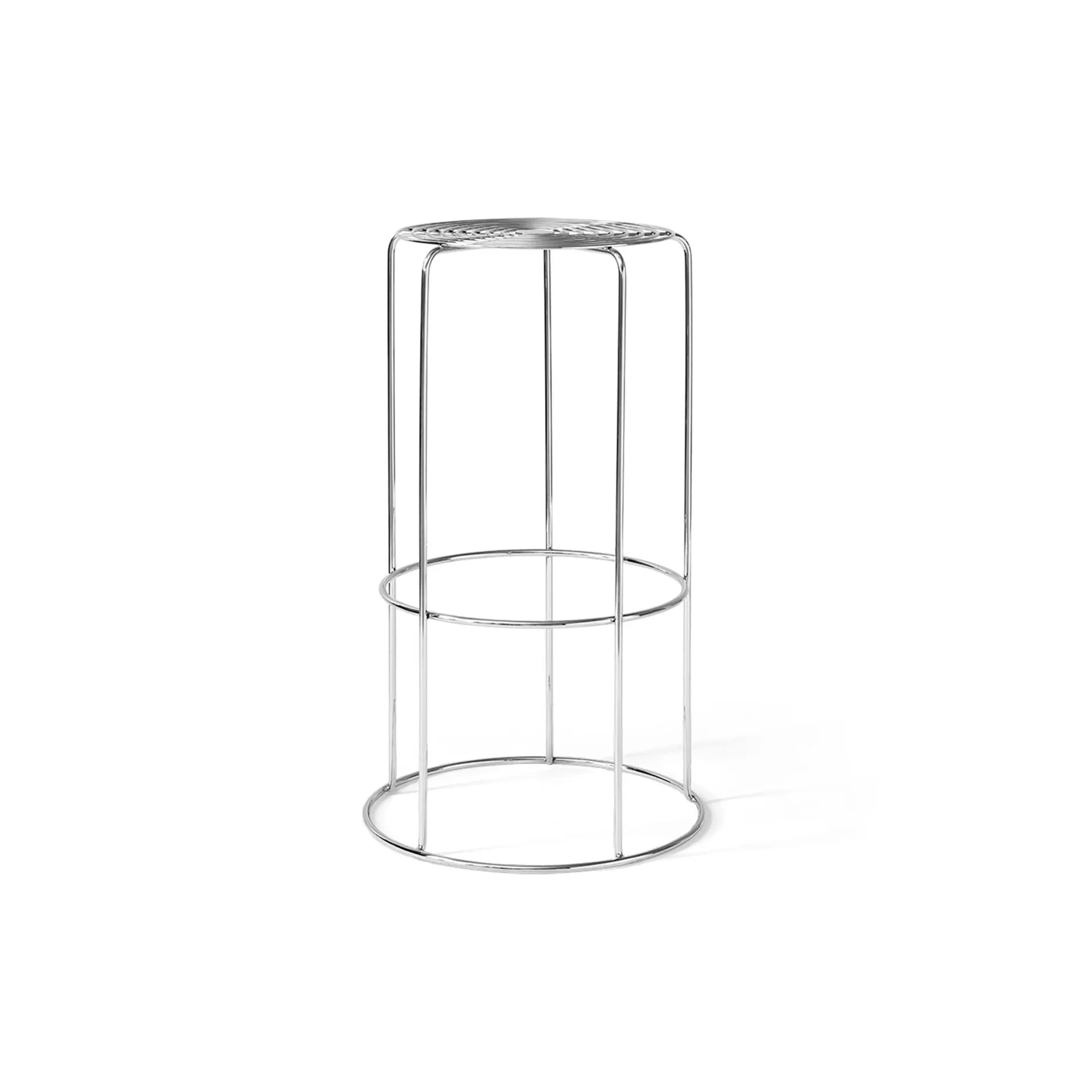 Wire VP16 바 스툴, 스테인레스 스틸, 75 cm &Tradition | 앤트레디션